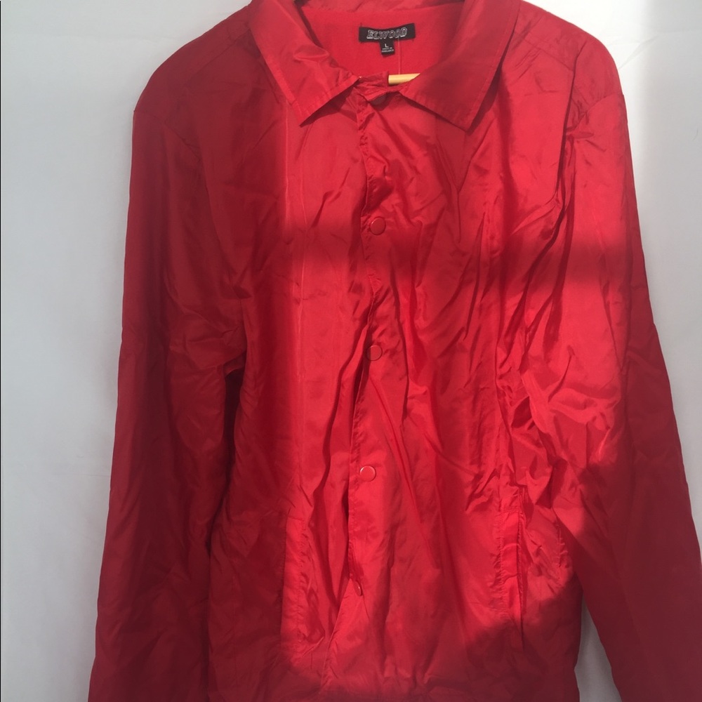Red Elwood coaches jacket